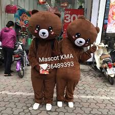 [Hàng có sẵn] Quần áo hoá trang Mascot Gấu Tik Tok, Gấu Brown - Chất lượng cao