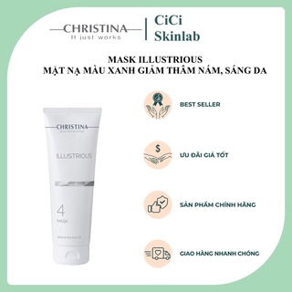 [Hàng Chính Hãng] Mặt nạ khoáng chất trắng da illutrious Mask Christina
