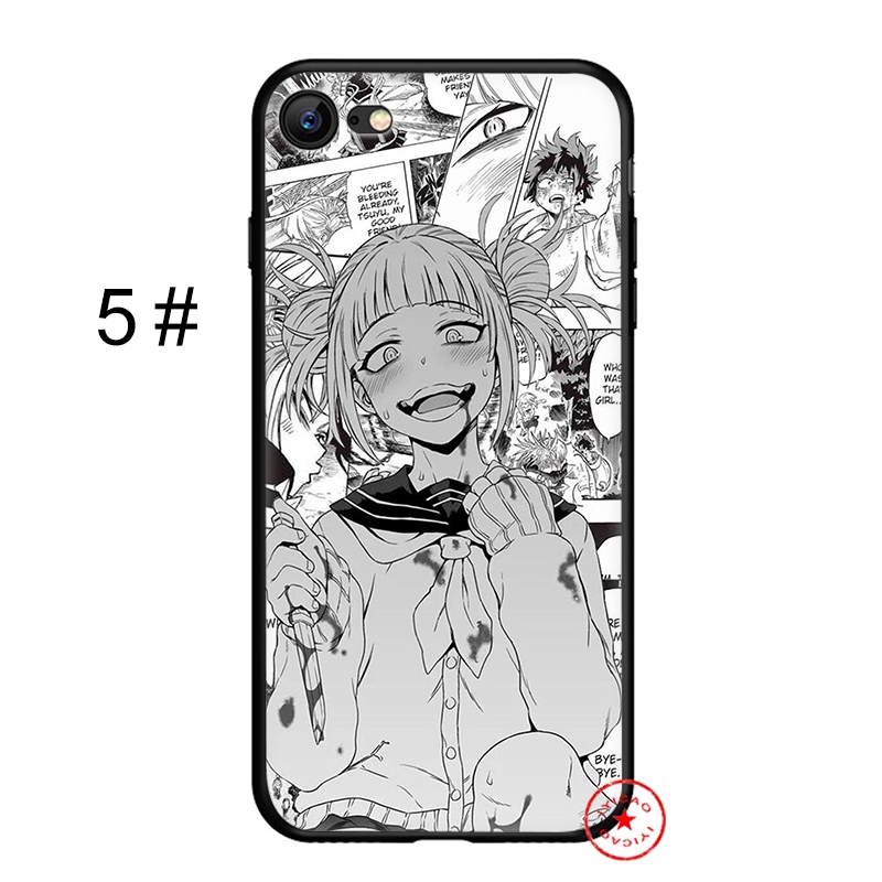 Ốp điện thoại mềm in họa tiết anime Ahegao dành cho IPHONE X XS MAX XR 8 7 6 5 5S SE 03