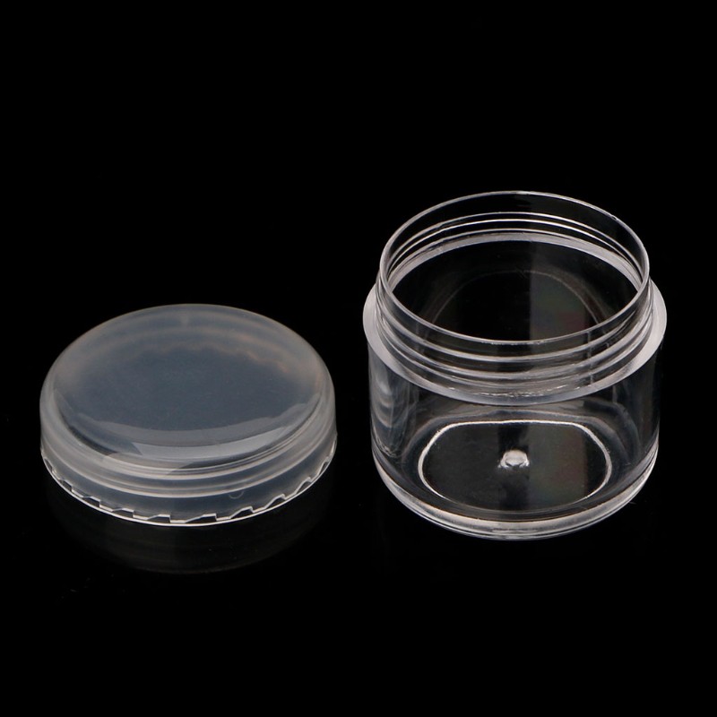 Hộp nhựa mini đựng kem trang điểm tiện dụng