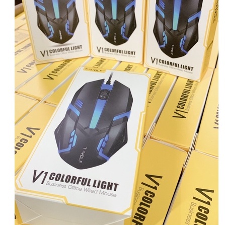 Chuột máy tính Gloway V1 LED chính hãng - Bảo hành 12 tháng !!!