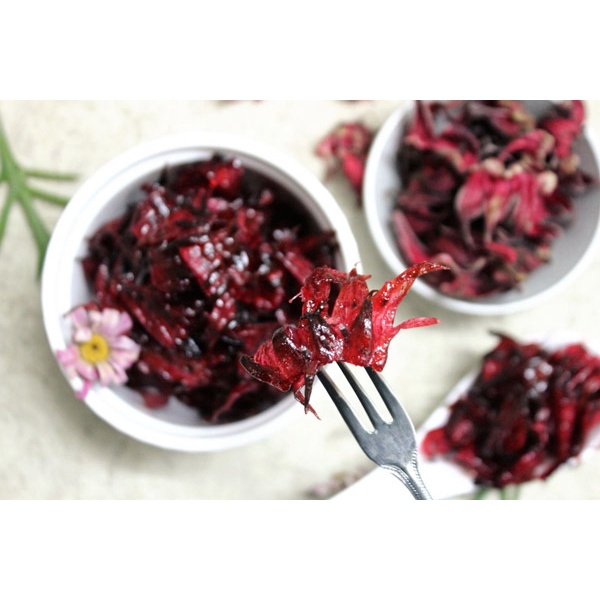 Sweeten Hibiscus - Mứt hoa hồng SPICESUPPLY Việt Nam loại ngon dẻo Hũ 80g