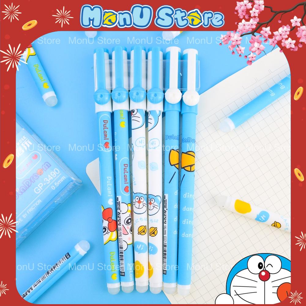 Bút bi nước, bút gel mực đen có thể xóa được DORAEMON DOREMON dễ thương cute MON0235