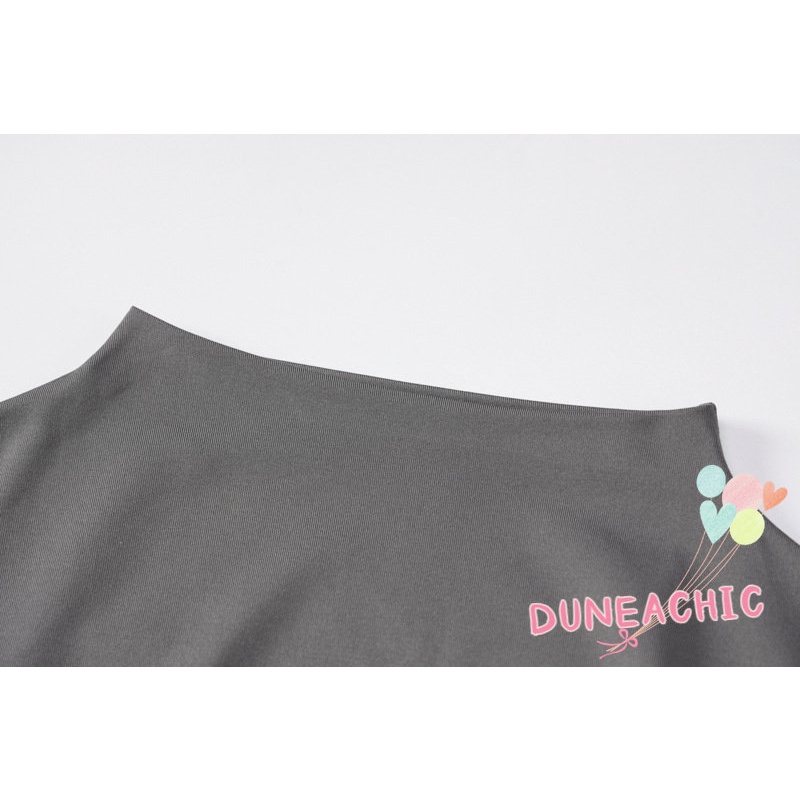 Set đồ DUNEA gồm áo thun lửng phối chân váy thời trang dành cho nữ