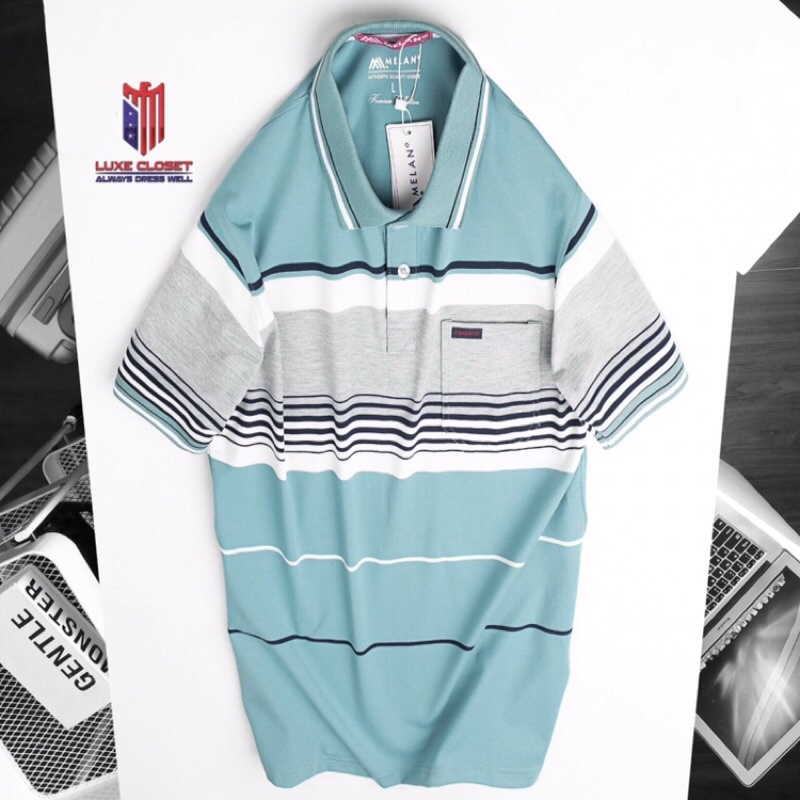 (Mẫu mới) Áo thun sọc trung niên nhiều màu cực đẹp ACT002 | BigBuy360 - bigbuy360.vn