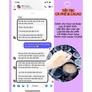 TẨY TẾ BÀO CHẾT CÀ PHÊ