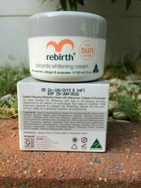 Kem nhau thai cừu Rebirth Original with Sun Screen kem bill Úc