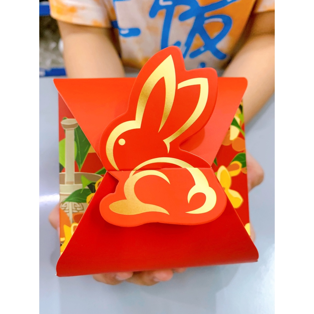 Set 5 hộp con đựng bánh trung thu