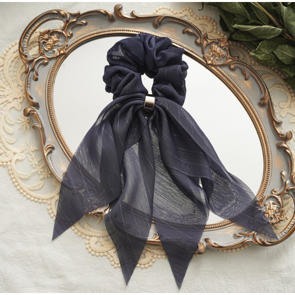Dây buộc tóc lụa mềm vintage Scrunchies cao cấp loại 1 HD53
