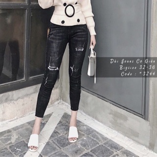 [Size To 30~36] Quần Jean/BAGGY JEAN - Lưng Cao SIZE ĐẠI TO - Co Giãn Mạnh