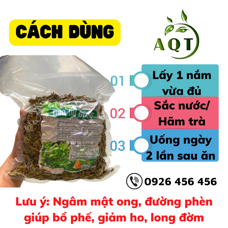 Hoa Đu Đủ Đực Khô 1KG Tốt Cho Người Ung Thư, Bông Đu Đủ Đực Sấy Khô Hút Chất Không Sạch Sẽ