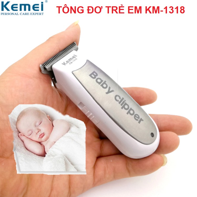 Tăng Đơ Cắt Tóc Cho Trẻ Nhỏ Baby Clipper, Tông Đơ Dùng Cho Trẻ Em - Kemei KM-1319