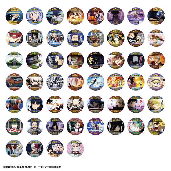 My Hero Academia Pack nhân phẩm lót cốc vol.1/vol.2