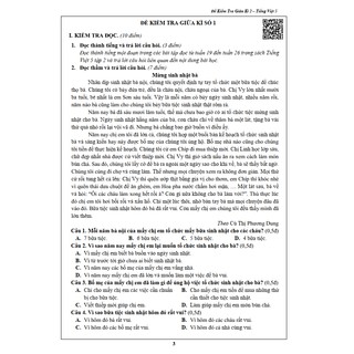 Sách - Đề Kiểm Tra Tiếng Việt 5 - Học Kì 2 (1 cuốn)