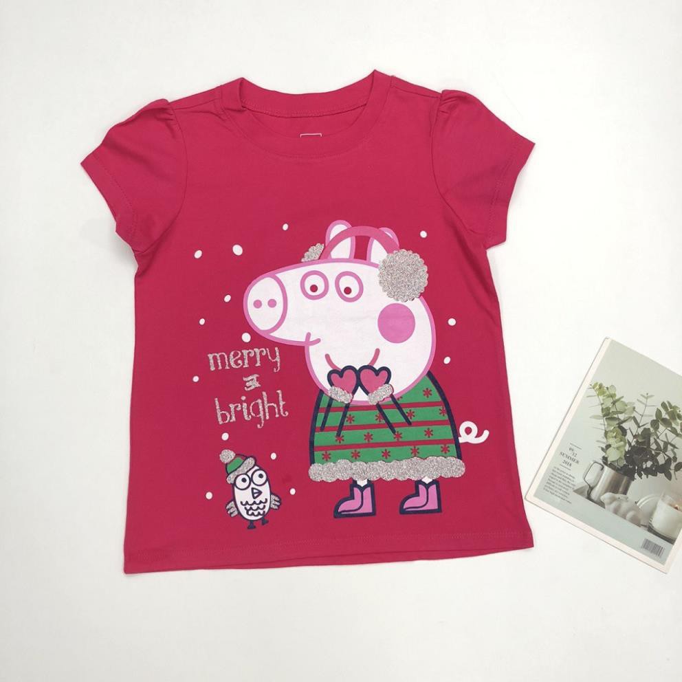 Áo thun cho bé gái, áo phông bé gái chất cotton mềm mát, size 4 - 14 tuổi - BONGKIDS