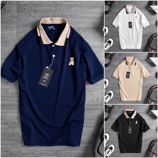[Bán sỉ] Áo thun nam polo trơn HIDOLI cộc tay vải cotton cá sấu cao cấp
