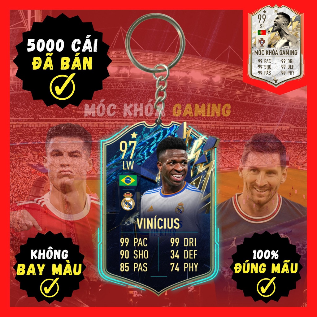 Móc Khóa Vinicius Junior TOTS 22