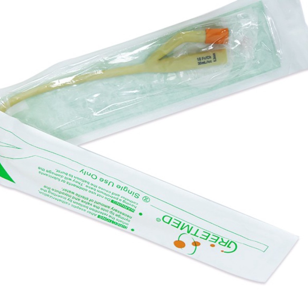 DÂY THÔNG TIỂU 2 NHÁNH FOLEY GREETMED 8Fr, 10Fr