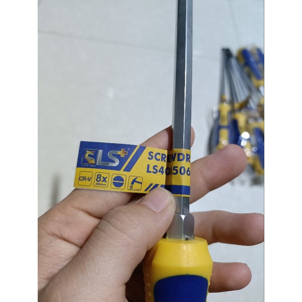 Tô Vít Đóng 8mm 1 Đầu Bake Hoặc Dẹp Hàng Cao Cấp Hiệu LS+