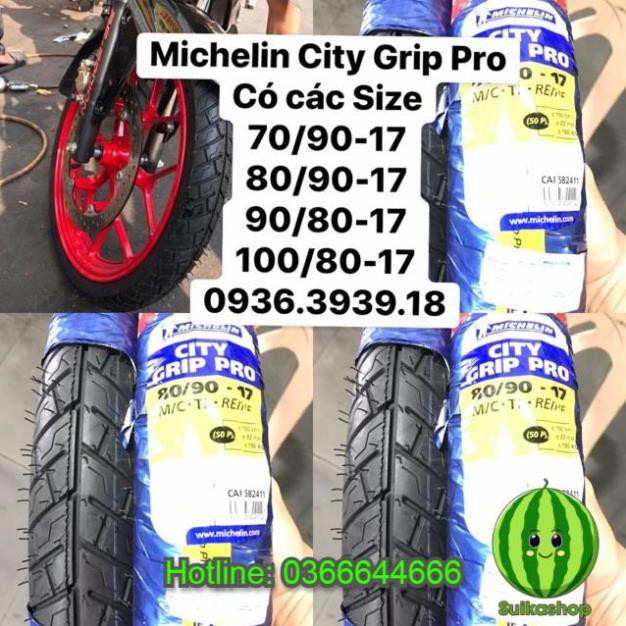 ( Lốp ) Vỏ xe Michelin city grip Pro ! Full size ! Mua lẻ giá sỉ _ Lốp Trung Thành