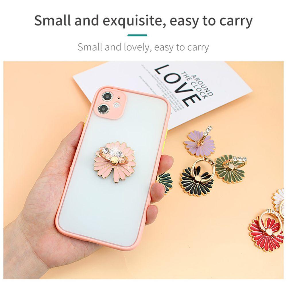 Giá Đỡ Điện Thoại Dạng Nhẫn Đeo Ngón Tay Bằng Kim Loại Tiện Dụng