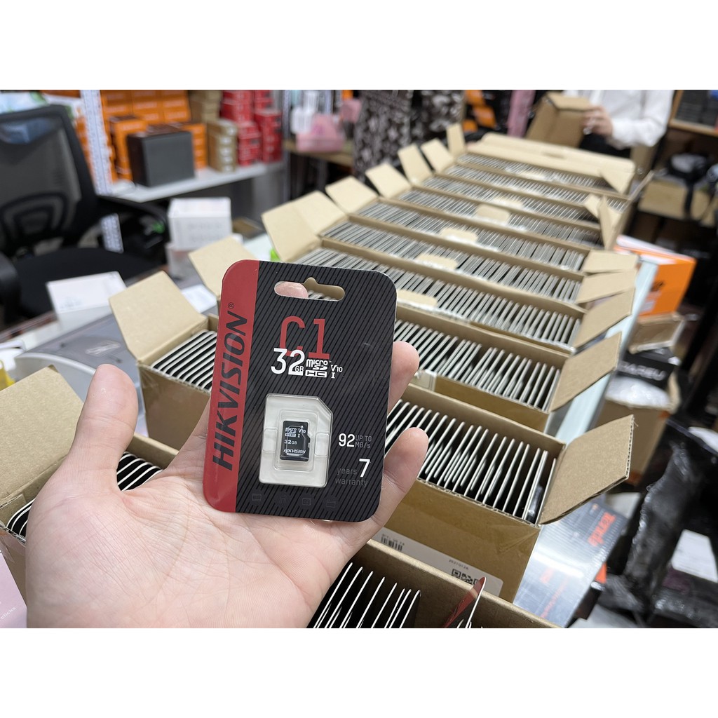 Nơi❀▤❣Thẻ nhớ Hikvision 32Gb,64Gb,128GB 92MB/s C1 chính hãng - Bảo Hành 5 Năm | BigBuy360 - bigbuy360.vn