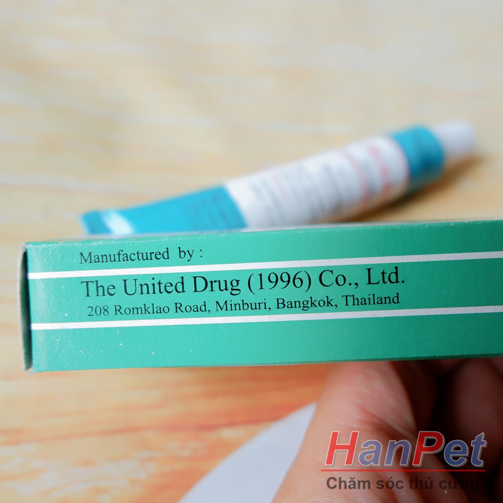 Hanpet.GV- Tan đòn gà chọi, tan bết thương gà đá, nhanh liền da chiến kê dạng tuyp bôi 15gr-