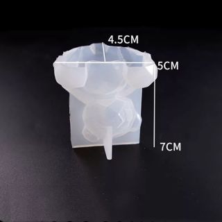 Khuôn silicone gấu