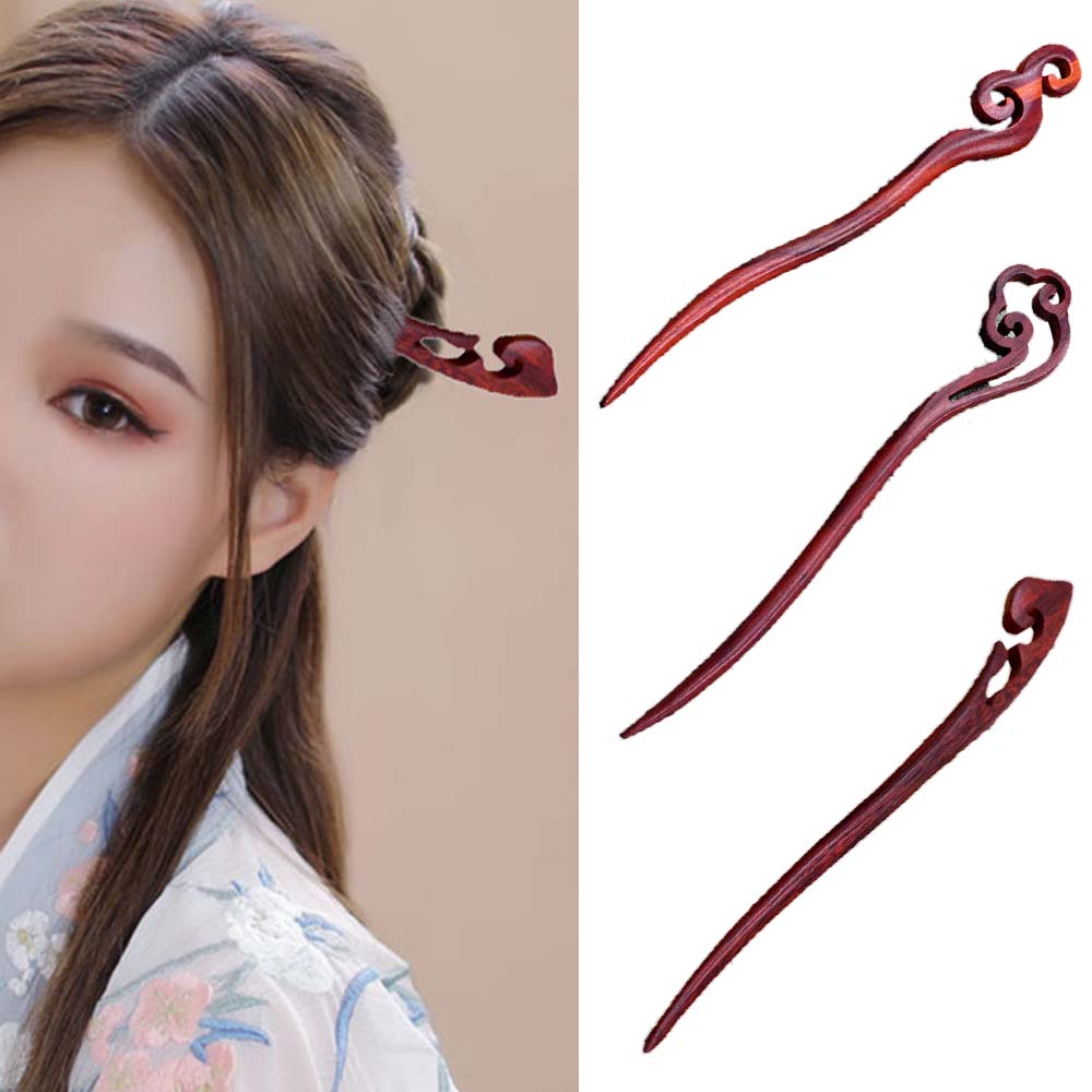 Trâm Gỗ Cài Tóc Vintage Cho Nữ