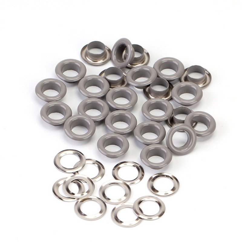 Set 50 Nút Áo Kim Loại Nhiều Màu Sắc Kích Thước 4/5/6/8mm Làm Đồ Thủ Công