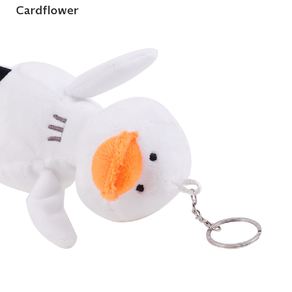 < Cardflower > Móc Khóa Xe Hơi / Túi Xách Hình Vịt Nhồi Bông Đáng Yêu Dành Cho Cặp Đôi