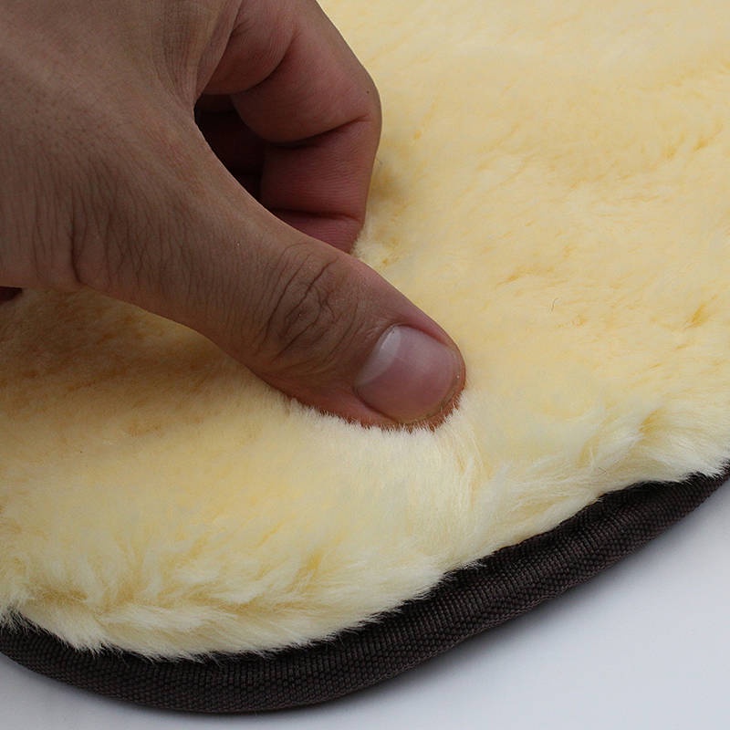 Găng tay lau rửa xe hơi len cotton sợi nhỏ trơn dày thấm hút tốt tinh tế không để lại xơ vải
