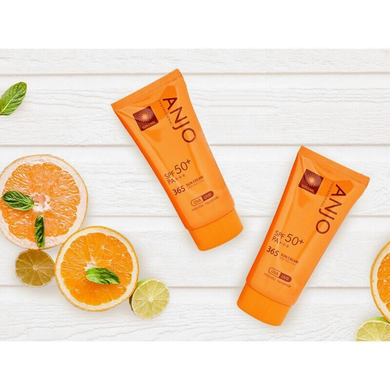 Kem Chống Nắng Anjo (HQ)70g,dưỡng ẩm, dịu nhẹ và bảo vệ da SPF 50+