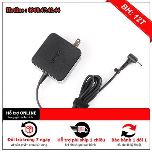 Sạc Laptop Asus 19V - 1.75A Chân Nhỏ Vuông Zin - Hàng Nhập Khẩu ZIN