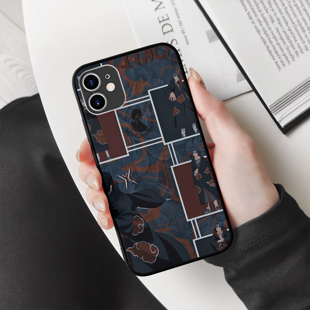 Ốp lưng không bám nhân vật naruto Ốp iphone nhựa TPC ốp ip13 Iphone 7 12 Promax/13/13 promax, ốp hoạt hình LIZAMG0093