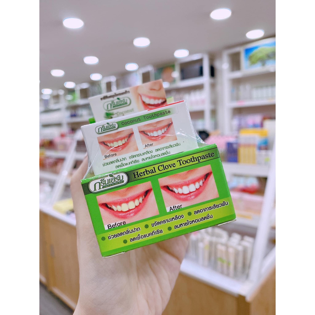 Kem tẩy trắng răng Herbal Clove