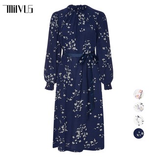 Đầm nữ milvus hoạ tiết lzgd021w