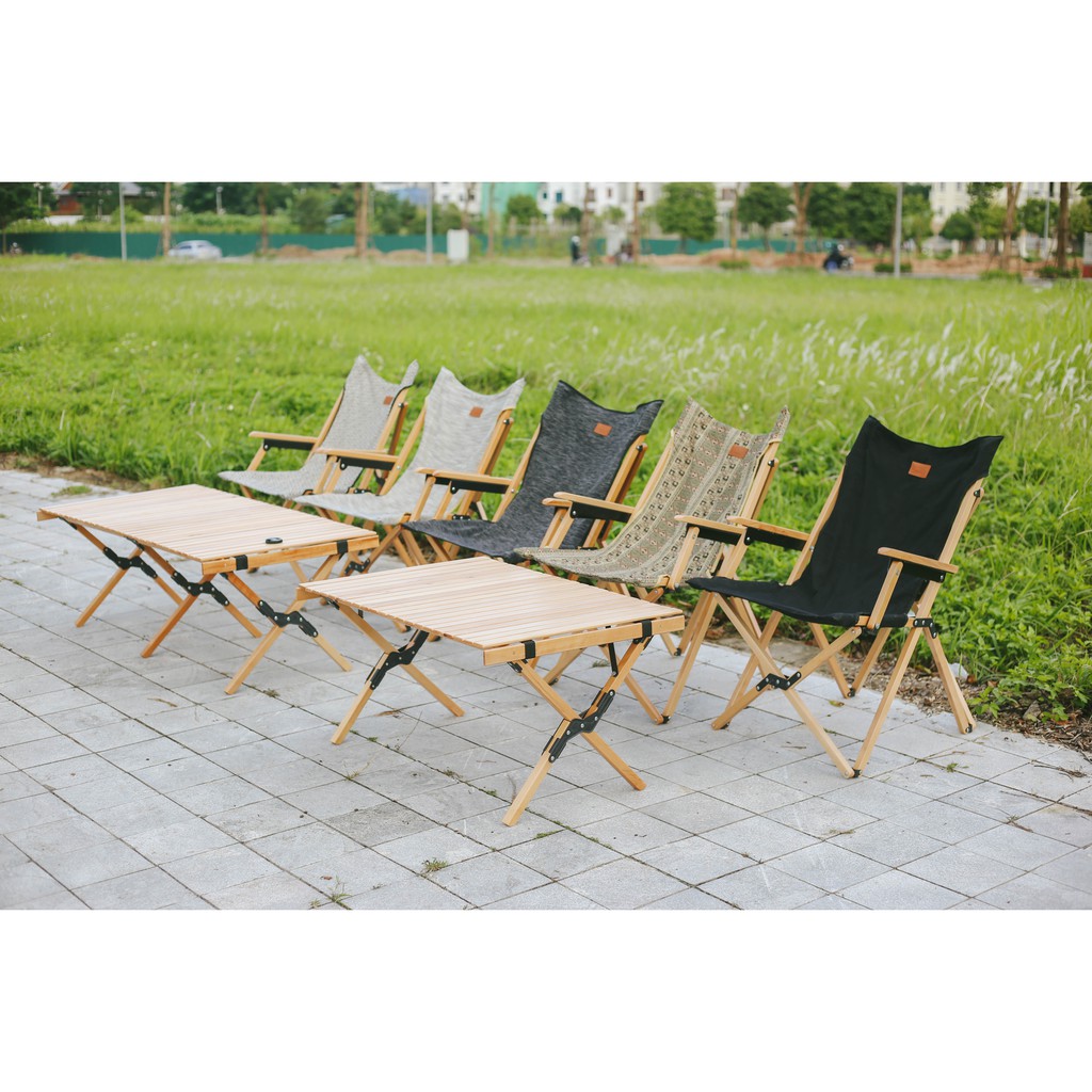 Ghế thư giãn xếp gọn C80 - Ghế dã ngoại ngoài trời - Ngoại thất sân vườn