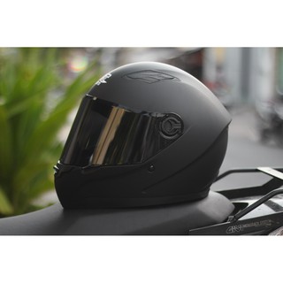Nón bảo hiểm fullface gxt đen nhám
