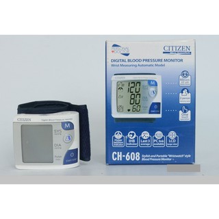 Máy đo huyết áp cổ tay Citizen CH-608
