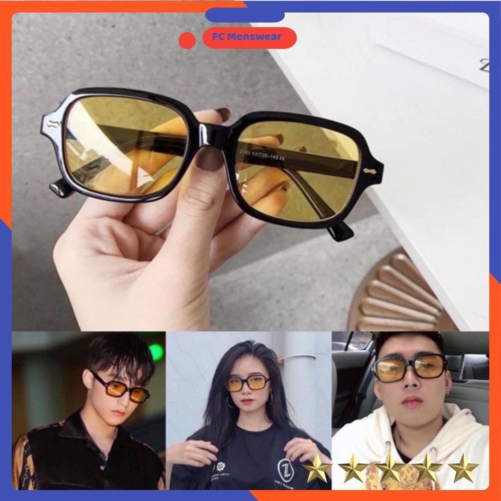Kính Thời Trang 🔴𝑭𝑹𝑬𝑬𝑺𝑯𝑰𝑷🔴 Kính Mắt Hot Trends Sơn Trùng -  Hàng Unisex - Chống UV400 - Hàng Cao Cấp