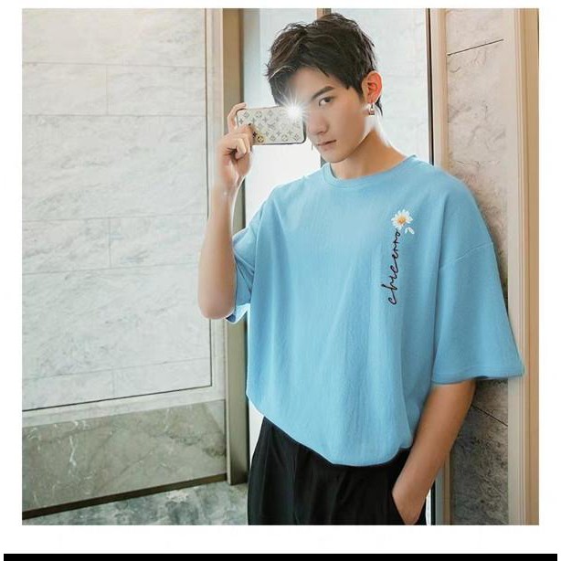 Áo thun Stee DAISY MINI CHICERRO In Light Blue CVC Unisex