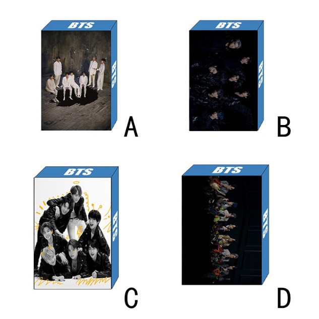 BTS Set 30 Tấm Ảnh In Hình Nhóm Nhạc Kpop  LOMO cards