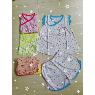 Set 5 bộ mặc nhà cánh tiên 100% cotton đẹp