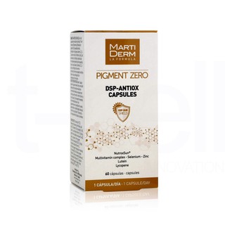 Viên chống nắng giảm nám, sáng da 60 viên Martiderm Pigment Zero DSP-Antiox Capsules