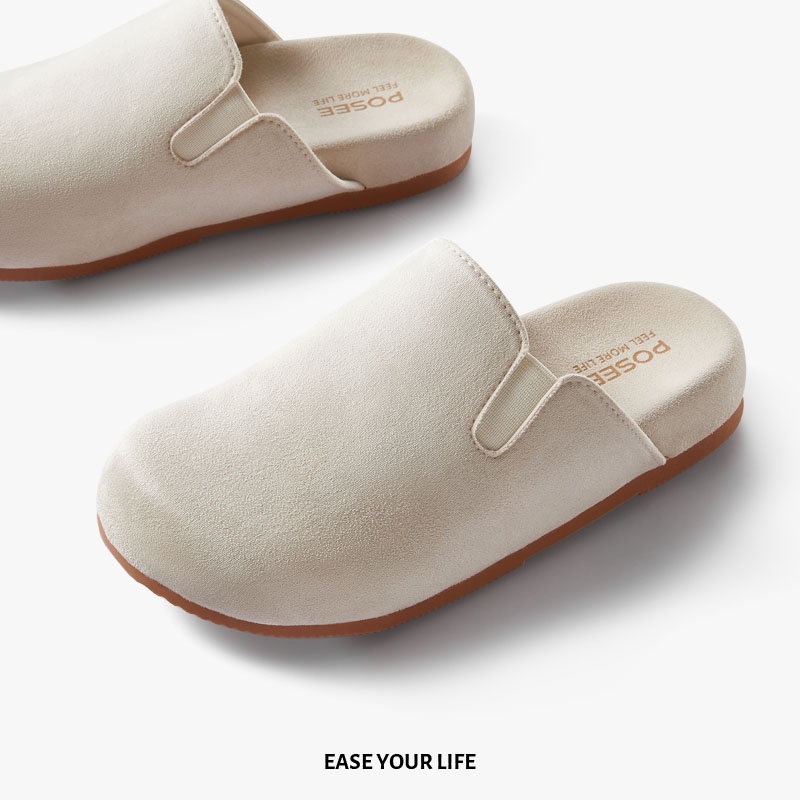 Dép bít mũi POSEE PS04015W chống trượt thoải mái sang trọng cho nữ