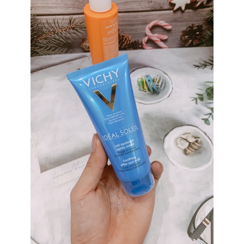 Xịt chống nắng body Vichy tặng kem nhả nắng 100ml