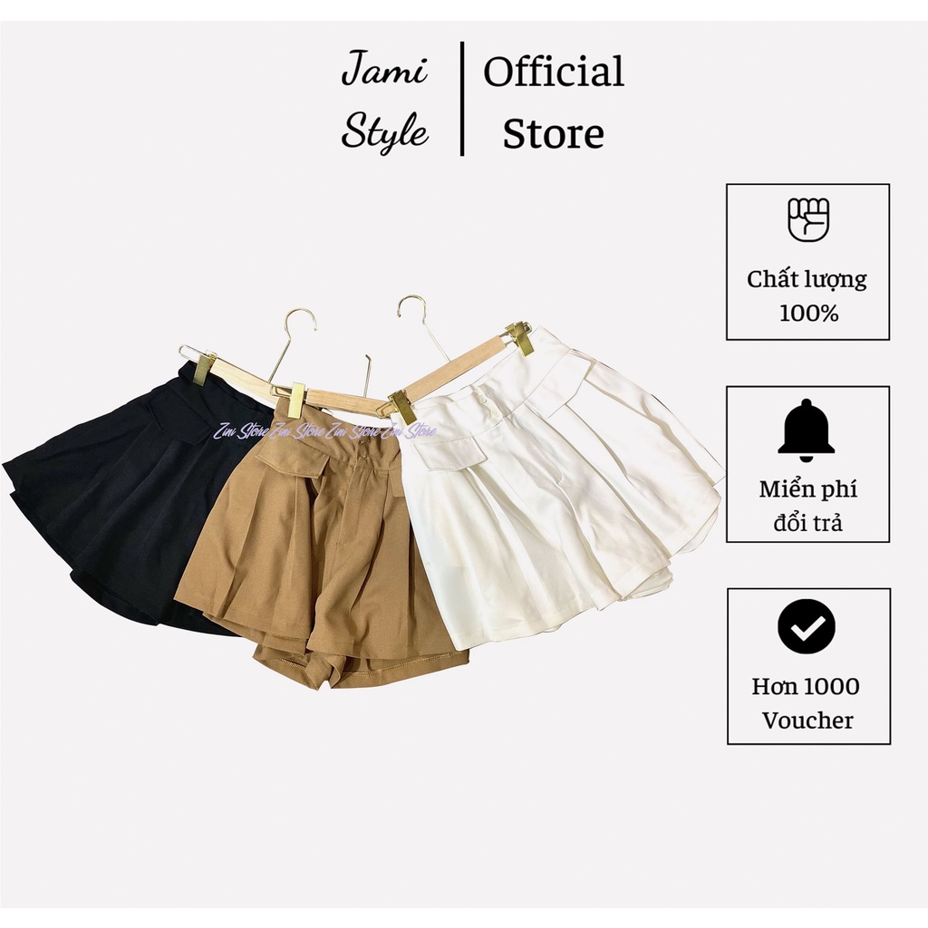 Quần giả váy chất vải tuyết mưa cao cấp tại Jami Style