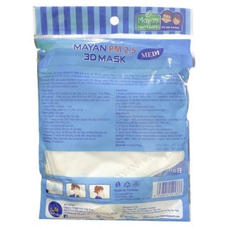 Khẩu trang Mayan 3D Mask (TÚI 5 CHIẾC)