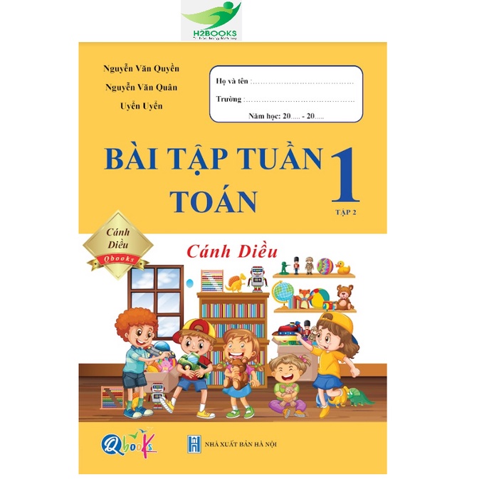 Sách - Cánh Diều lớp 1 - Bài Tập Tuần môn Toán tập 2